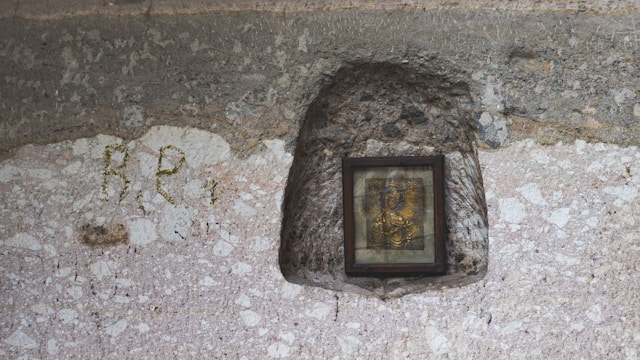 Photo of the stone book in Saalfelden